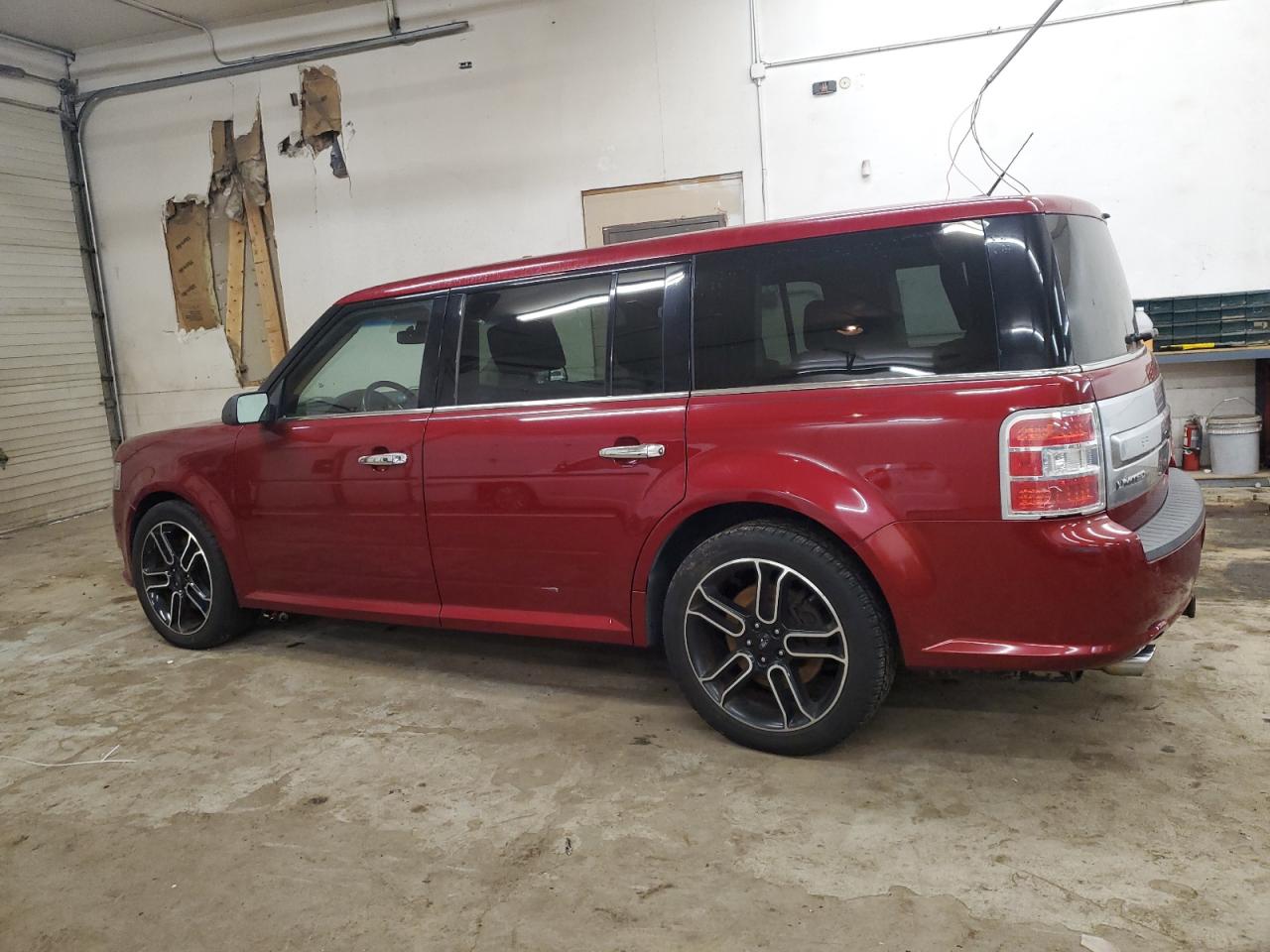 2014 Ford Flex VIN 2FMHK6DT5EBD12269 Copart auction photo, rear end damage thumbnail 2