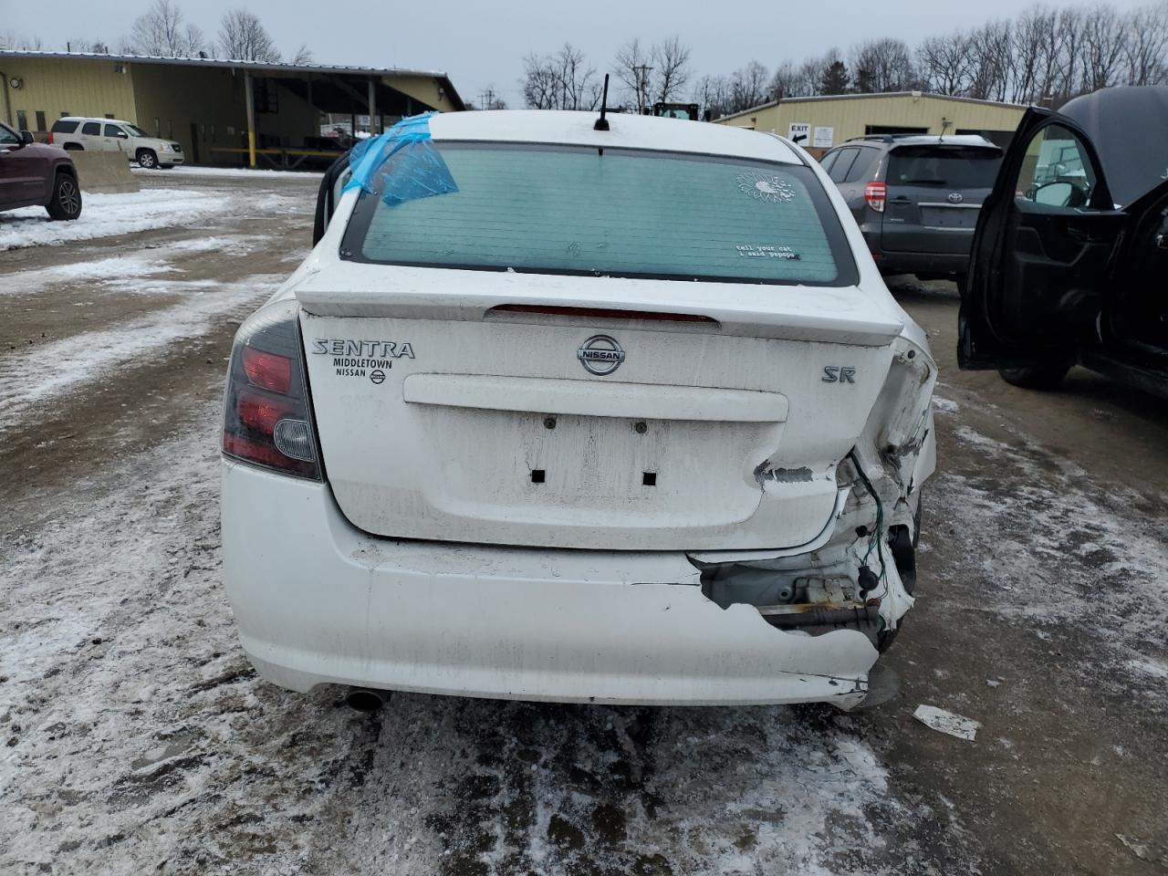 2012 Nissan Sentra VIN 3N1AB6APXCL641647 Copart auction photo, all over damage thumbnail 6