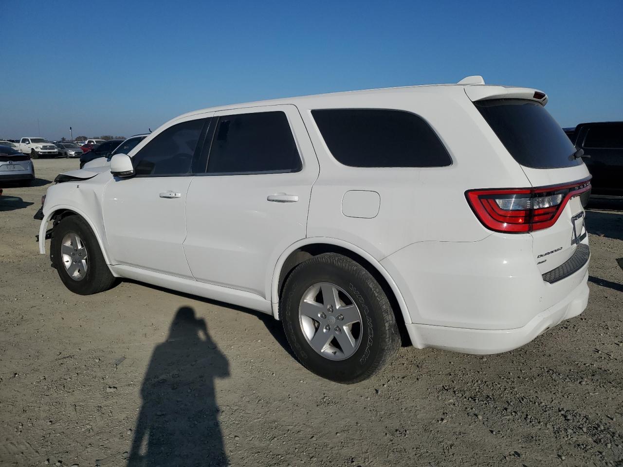 2016 Dodge Durango VIN 1C4SDJCT3GC308992 Copart auction photo, front end / side damage thumbnail 2