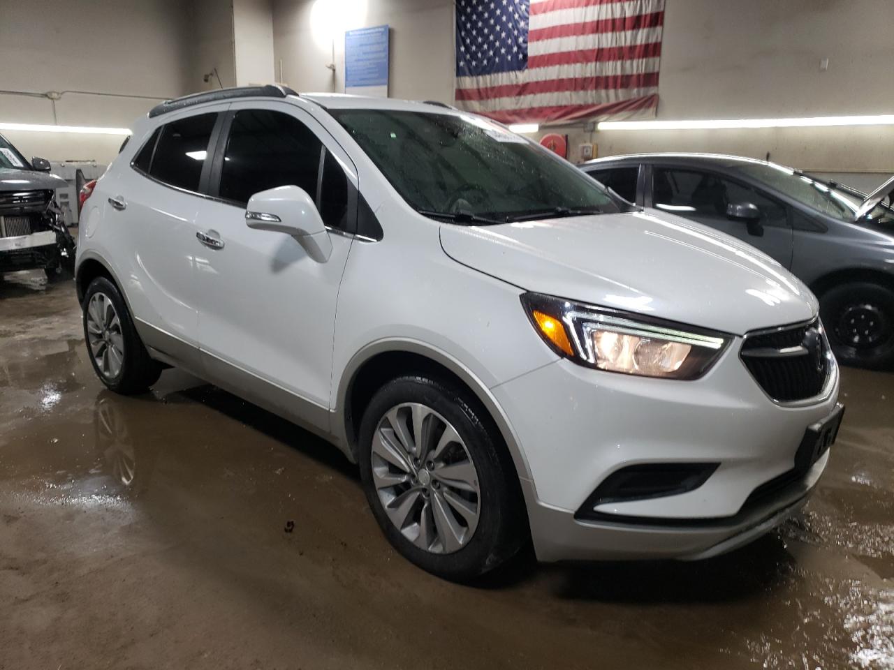 2019 Buick Encore VIN KL4CJASB4KB863836 Copart auction photo, front end damage thumbnail 4