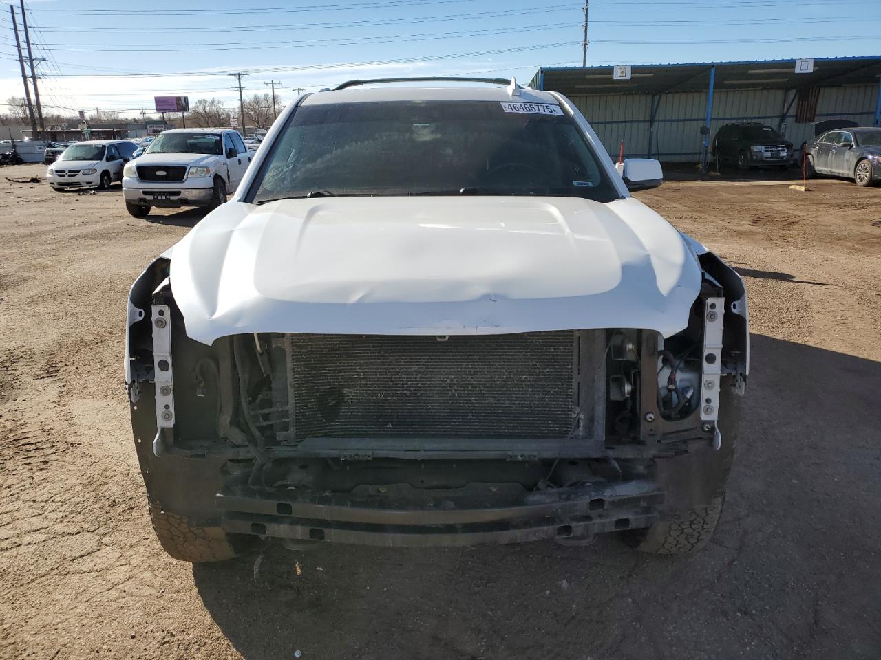 2016 GMC Yukon VIN 1GKS2HKJ3GR216801 Copart auction photo, front end / side damage thumbnail 5