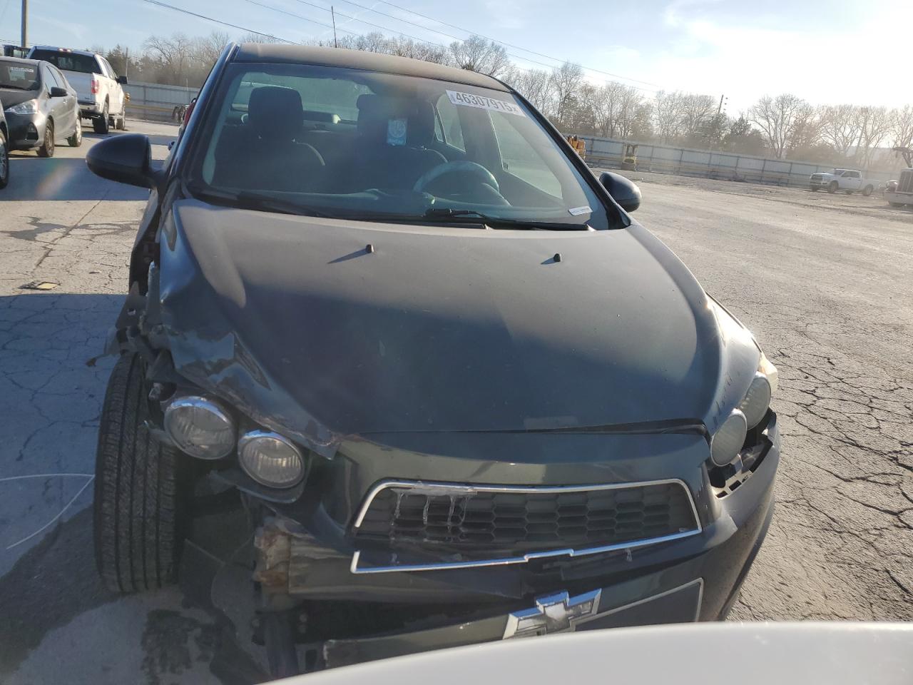 2015 Chevrolet Sonic VIN 1G1JC5SH7F4163038 Copart auction photo, front end damage thumbnail 5