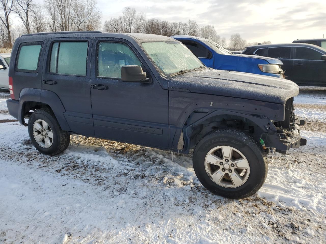 2012 Jeep Liberty (North America) VIN 1C4PJMAK0CW165356 Copart auction photo, front end / side damage thumbnail 4