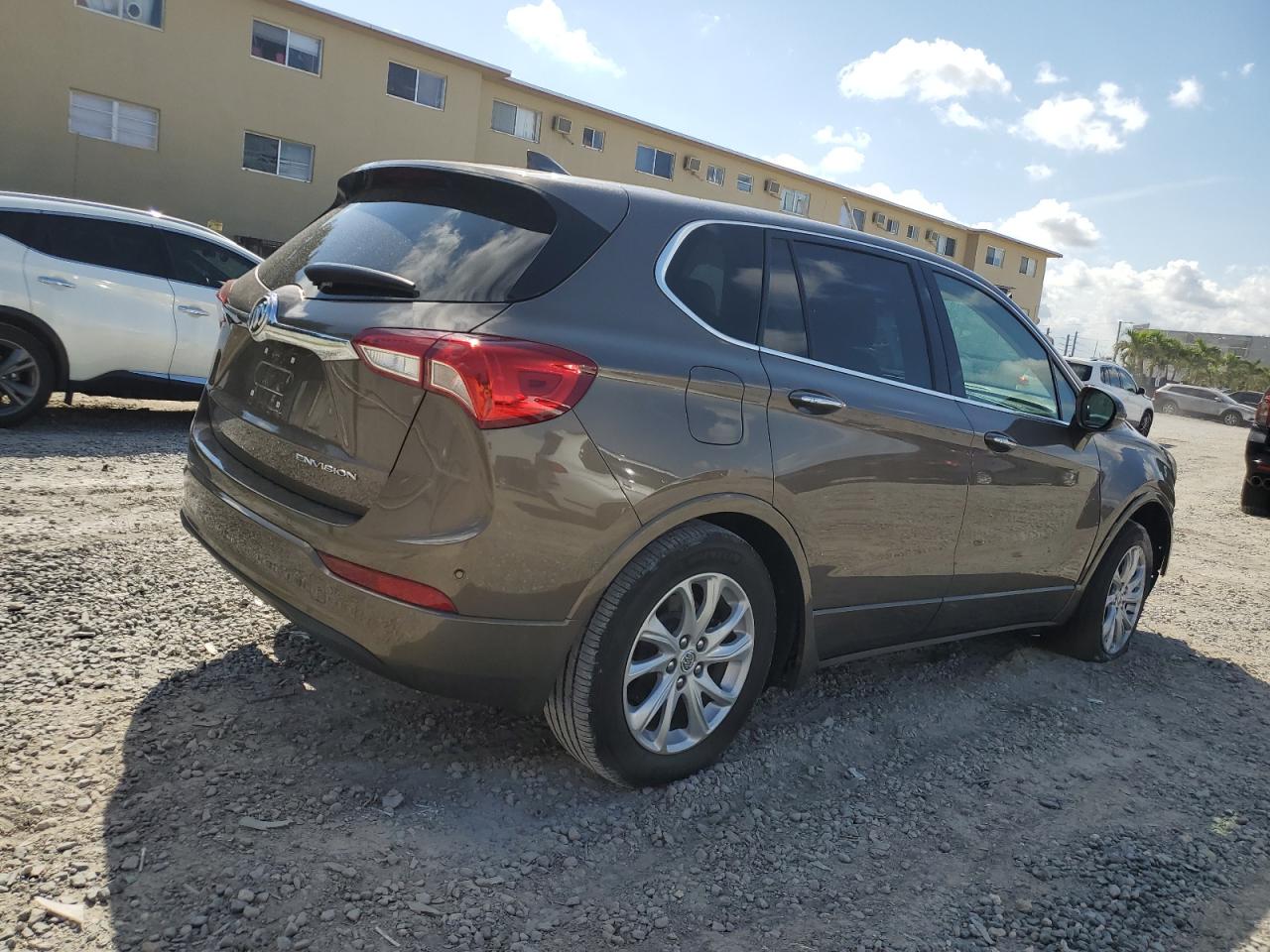 2019 Buick Envision VIN LRBFXBSAXKD009077 Copart auction photo, front end / undercarriage damage thumbnail 3