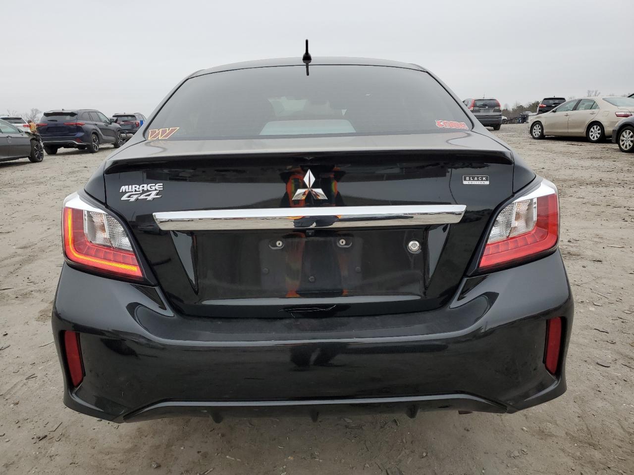 2022 Mitsubishi Mirage VIN ML32FUFJ4NHF04368 Copart auction photo, front end / side damage thumbnail 6