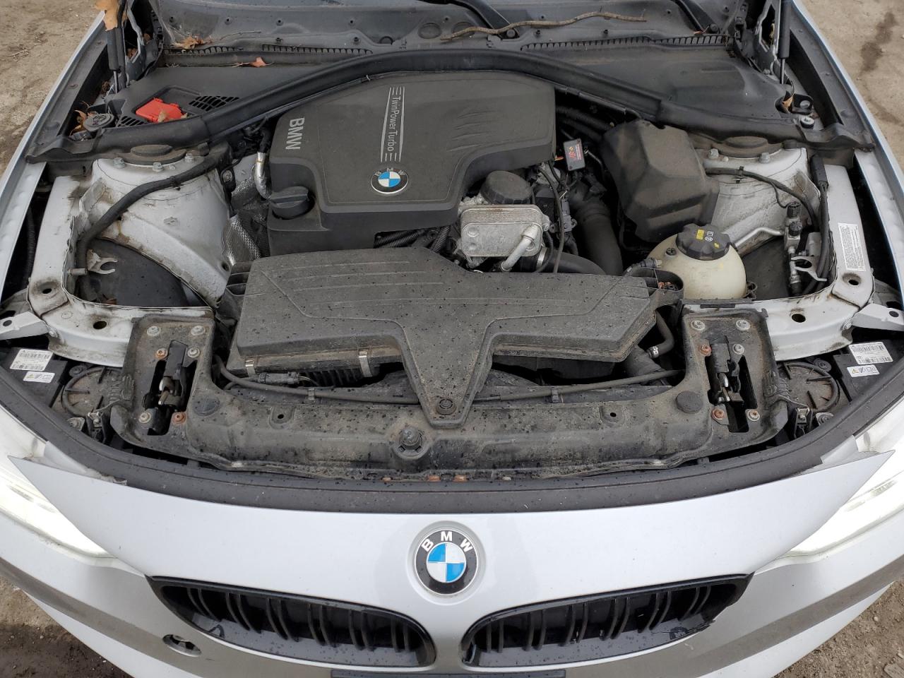 2015 BMW 4er VIN WBA3N9C53F2479311 Copart auction photo, side / rear end damage thumbnail 11