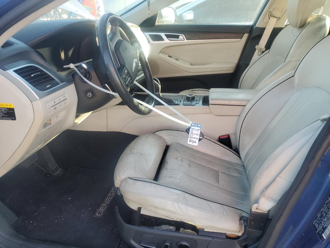 2015 Hyundai Genesis VIN KMHGN4JF1FU060604 Copart auction photo, mechanical / damage history damage thumbnail 7