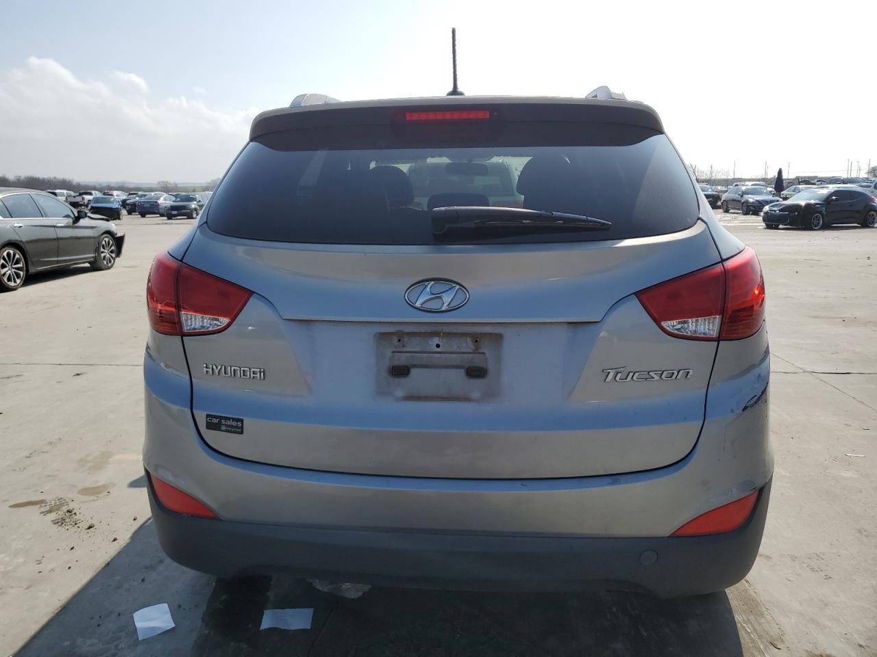 2013 Hyundai Tucson VIN KM8JU3AC0DU751824 Copart auction photo, mechanical damage thumbnail 6