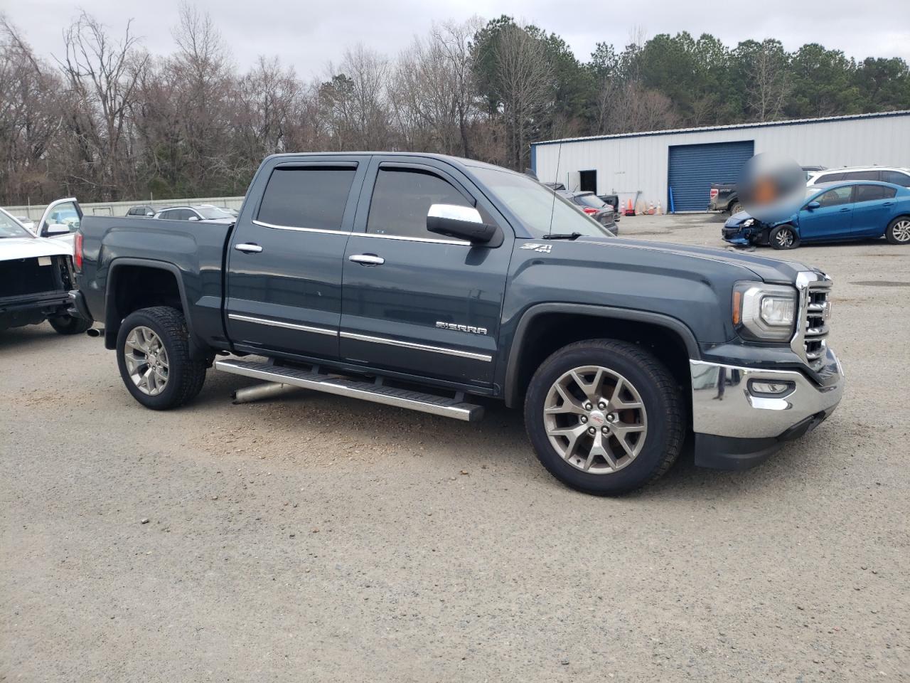 2018 GMC Sierra VIN 3GTU2NEC8JG555481 Copart auction photo, front end damage thumbnail 4