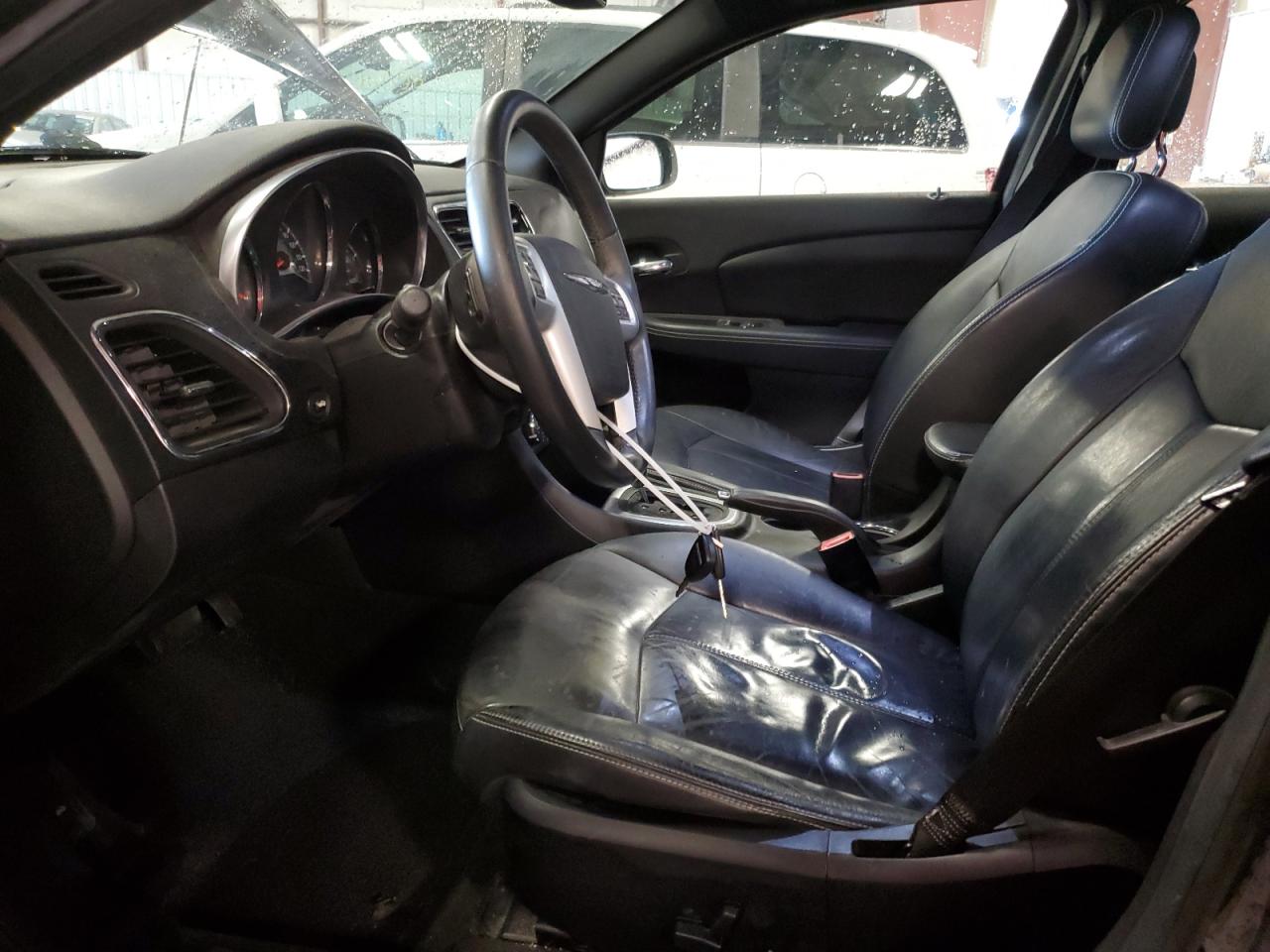 2012 Chrysler 200 VIN 1C3CCBCG0CN326692 Copart auction photo, side damage thumbnail 7