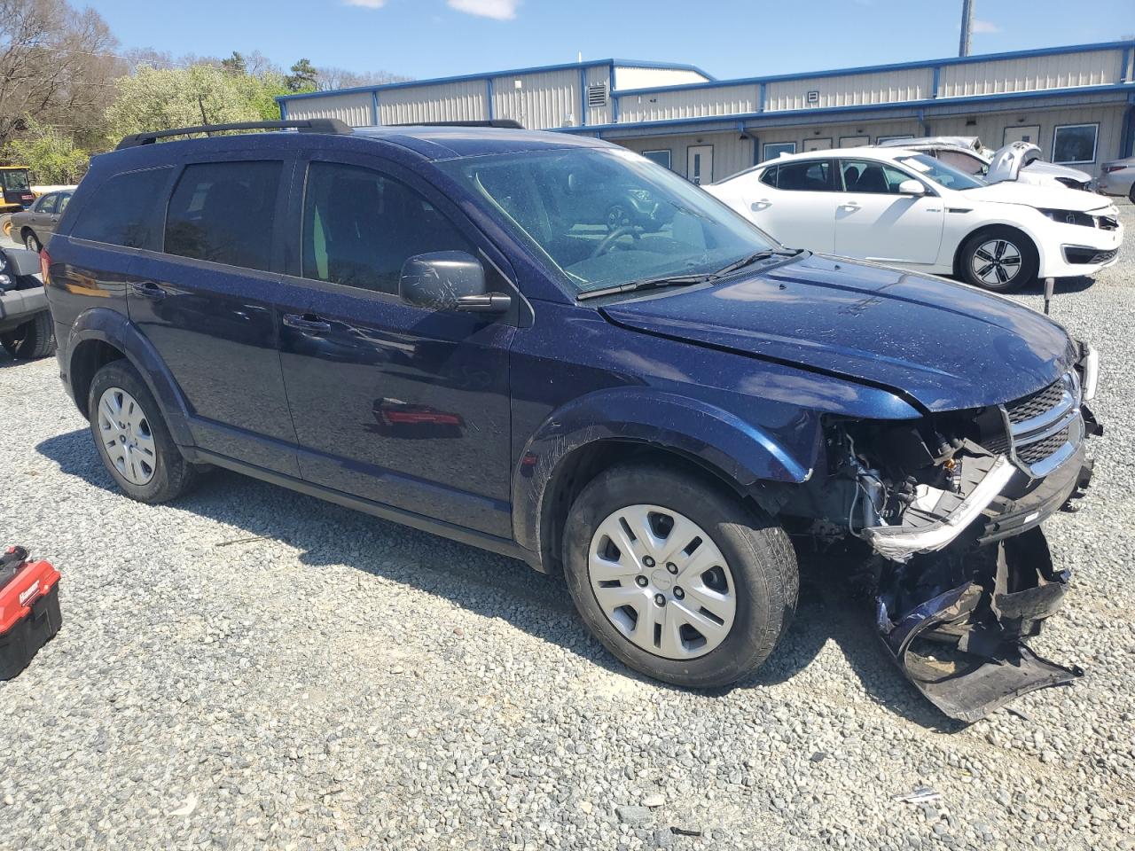 2020 Dodge Journey VIN 3C4PDCAB5LT218950 Copart auction photo, front end / side damage thumbnail 4