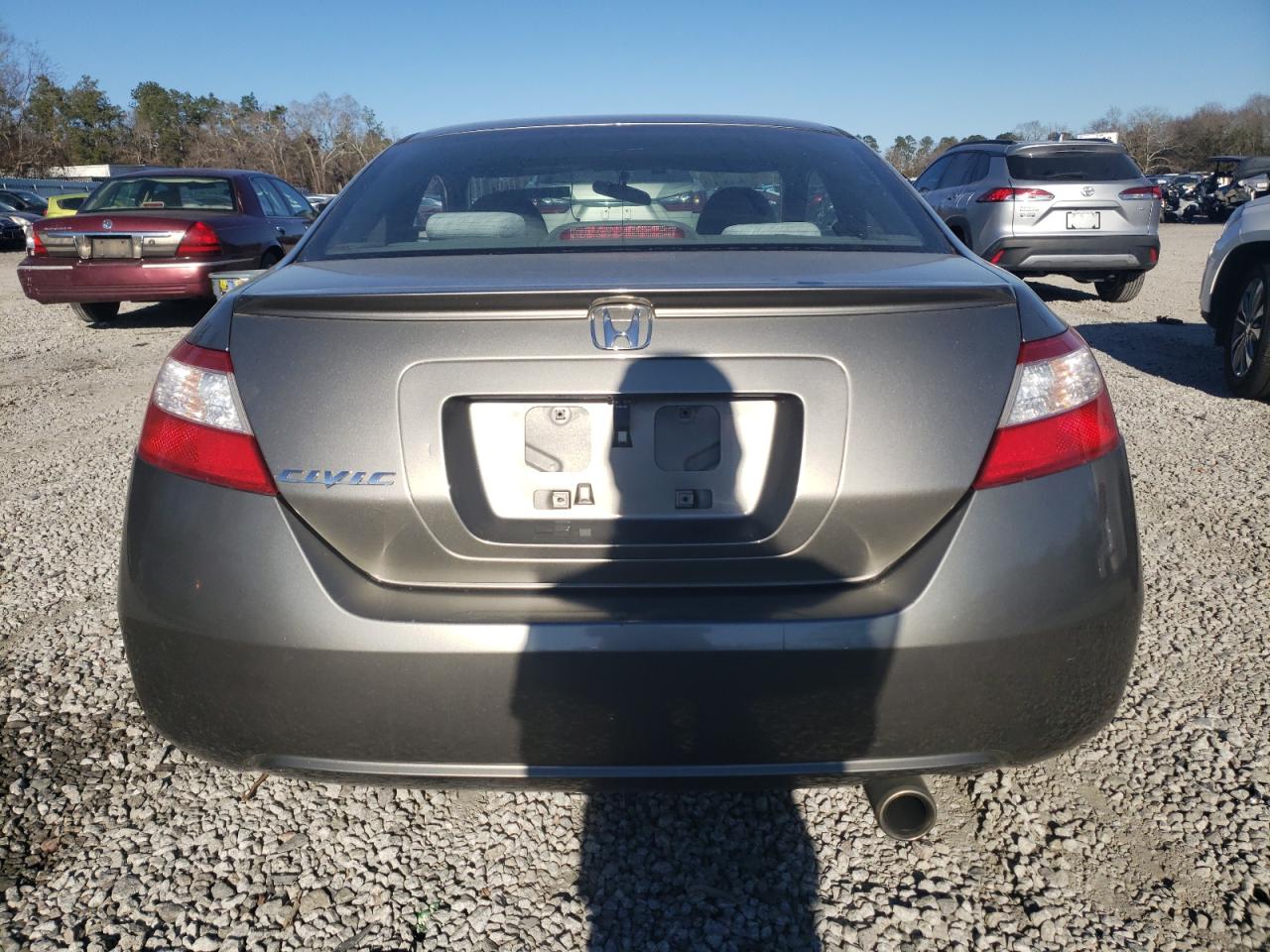 2007 Honda Civic VIN 2HGFG12847H556091 Copart auction photo, front end damage thumbnail 6