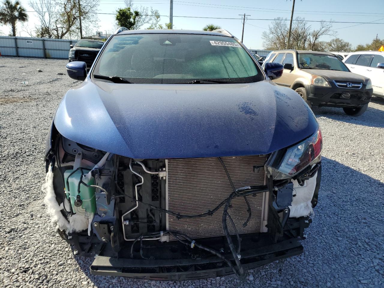 2020 Nissan Rogue VIN JN1BJ1CV4LW272803 Copart auction photo, front end damage thumbnail 5