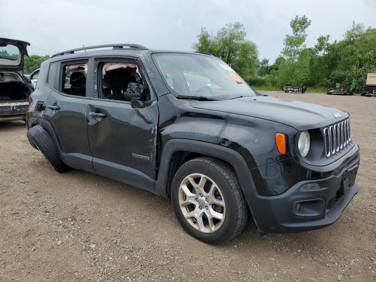 2017 Jeep Renegade VIN ZACCJABB2HPG13161 Copart auction photo, all over / rollover damage thumbnail 4