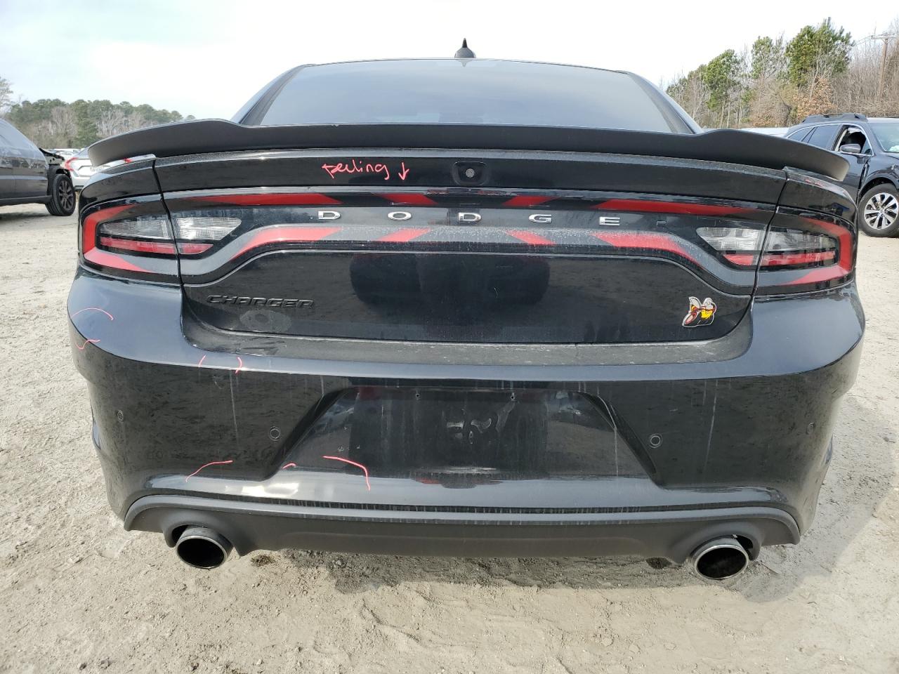 2021 Dodge Charger VIN 2C3CDXGJ8MH579219 Copart auction photo, front end / minor dent/scratches damage thumbnail 6