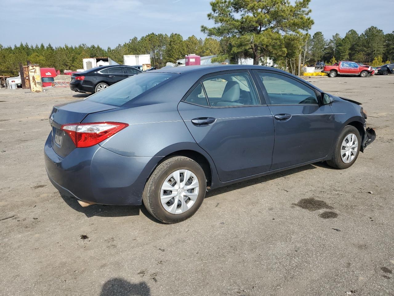 2014 Toyota Corolla VIN 2T1BURHE6EC134994 Copart auction photo, front end damage thumbnail 3