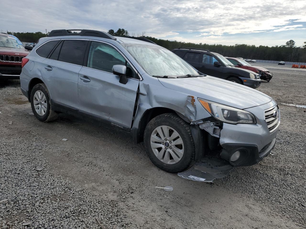 2017 Subaru Legacy VIN 4S4BSAFC7H3202706 Copart auction photo, all over damage thumbnail 4