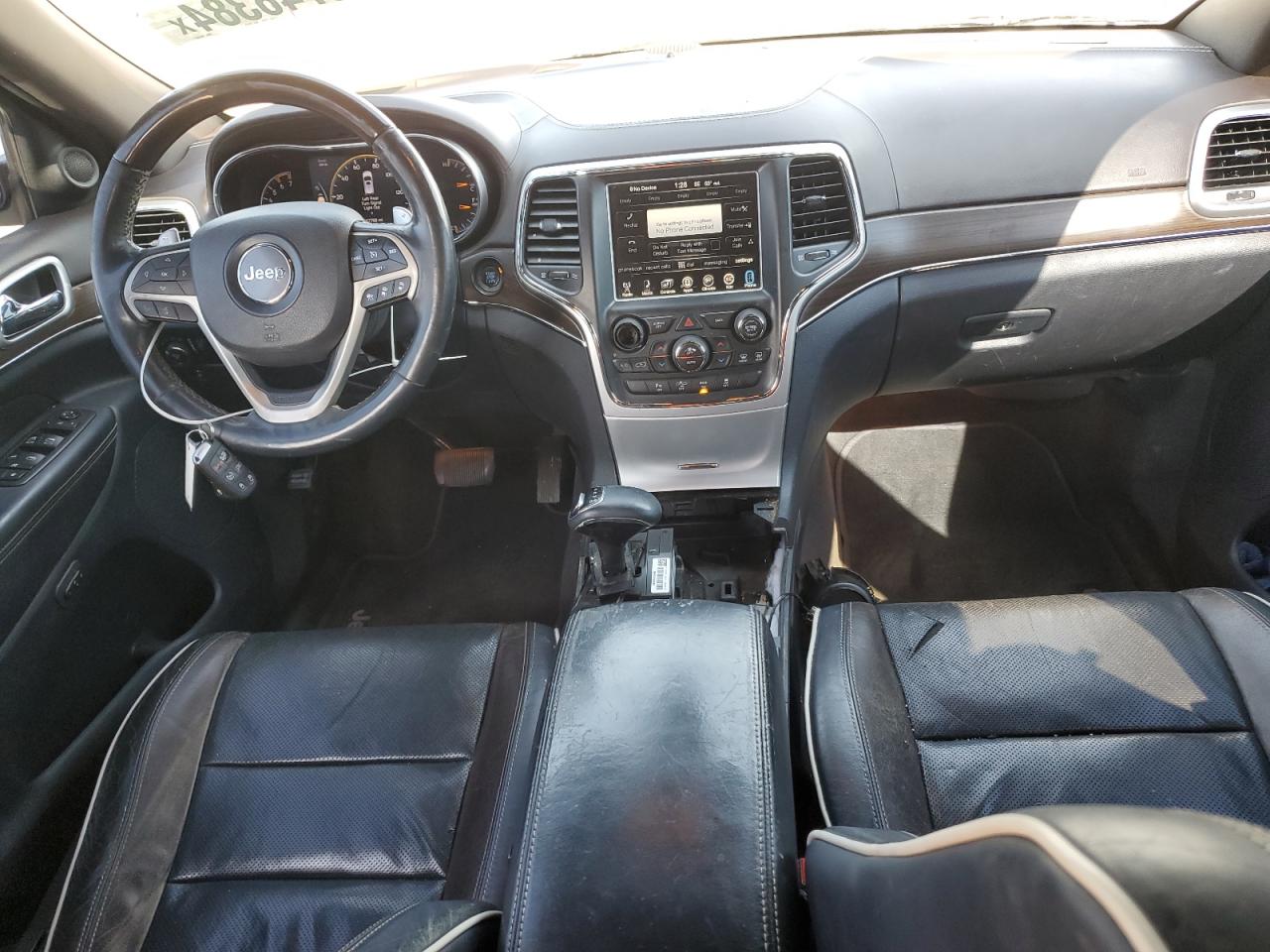 2014 Jeep Grand Cherokee VIN 1C4RJECT5EC201602 Copart auction photo, front end damage thumbnail 8
