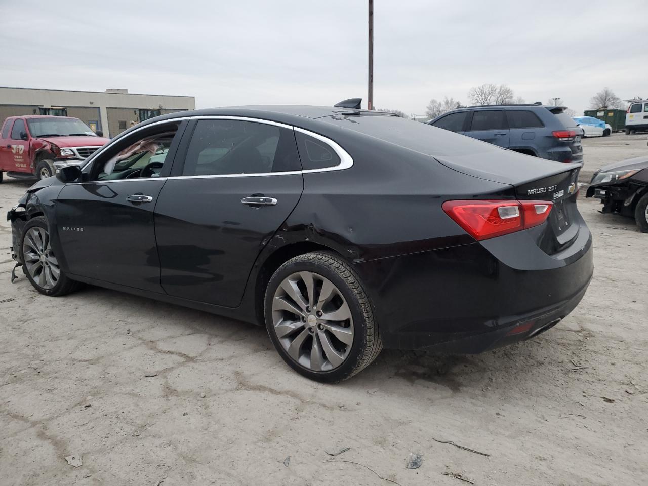 2016 Chevrolet Malibu VIN 1G1ZH5SX7GF220212 Copart auction photo, front end / rear end damage thumbnail 2
