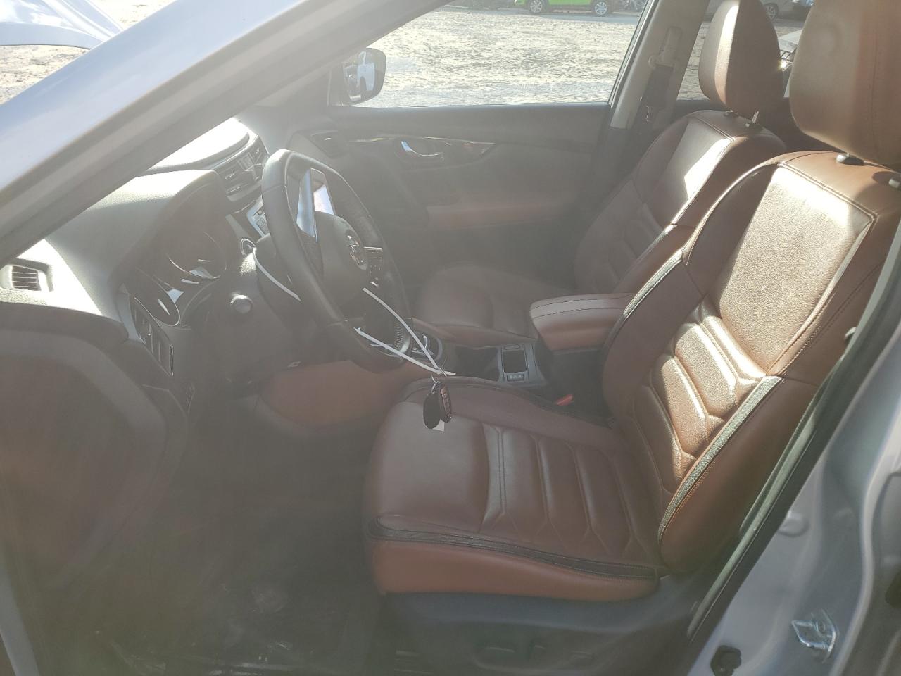 2017 Nissan Rogue VIN JN8AT2MTXHW397872 Copart auction photo, front end damage thumbnail 7