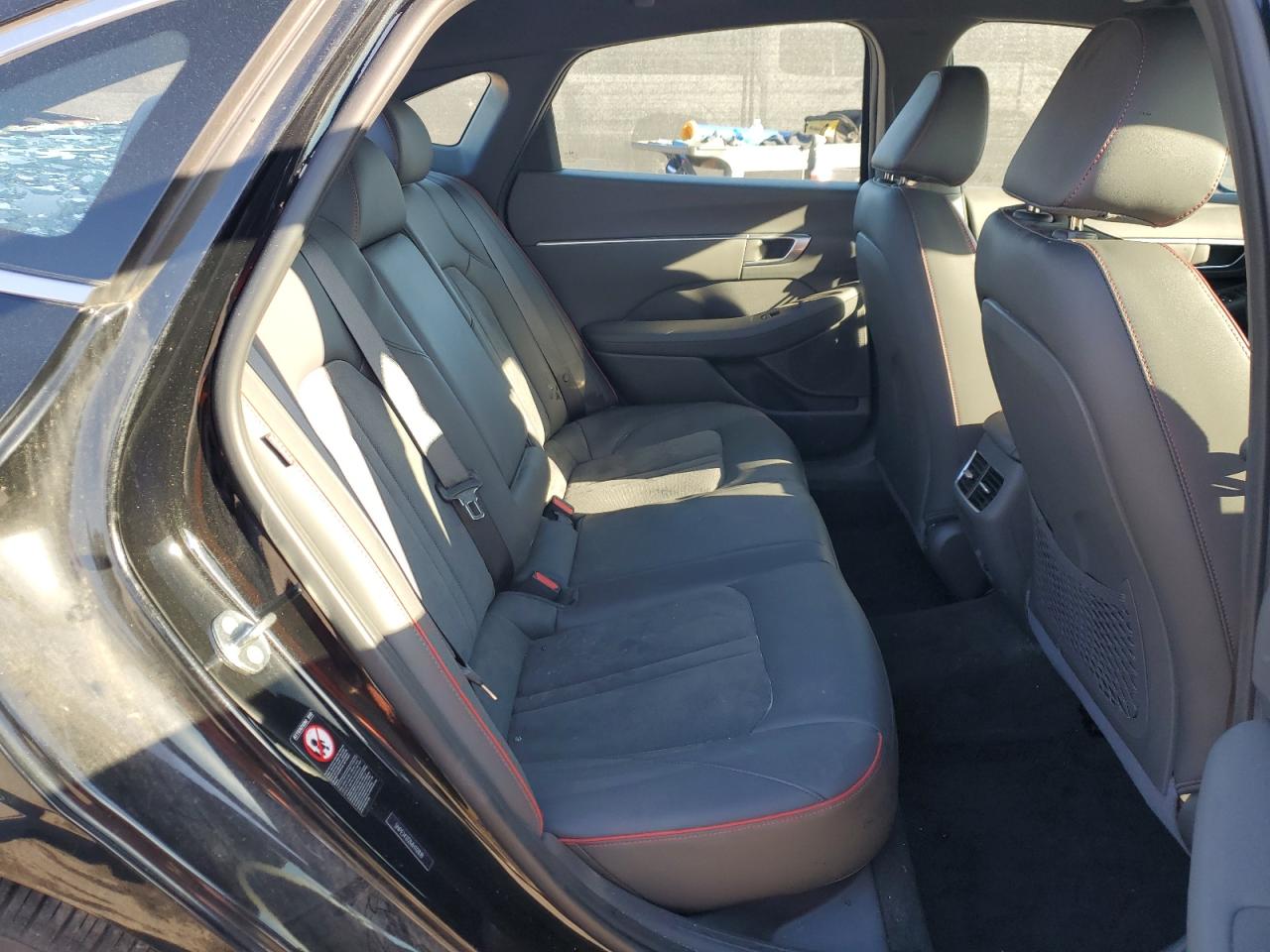 2021 Hyundai Sonata VIN 5NPEJ4J22MH112818 Copart auction photo, rear end damage thumbnail 10