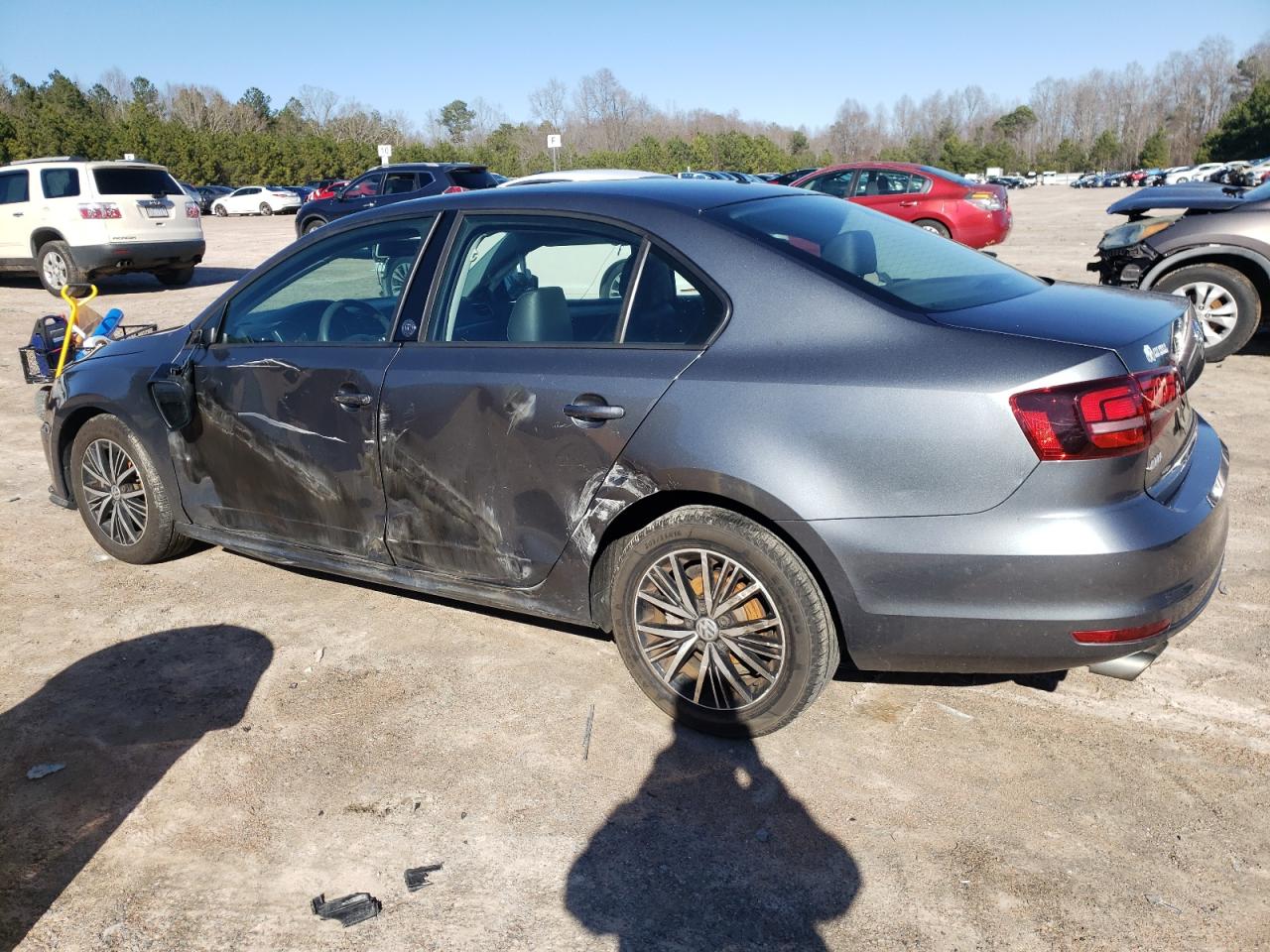 2018 Volkswagen Jetta VIN 3VWDB7AJ7JM226429 Copart auction photo, all over / undercarriage damage thumbnail 2