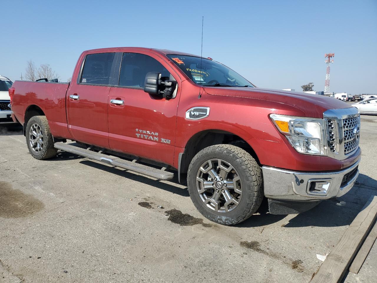 2017 Nissan Titan VIN 1N6AA1F45HN552669 Copart auction photo, minor dent/scratches damage thumbnail 4