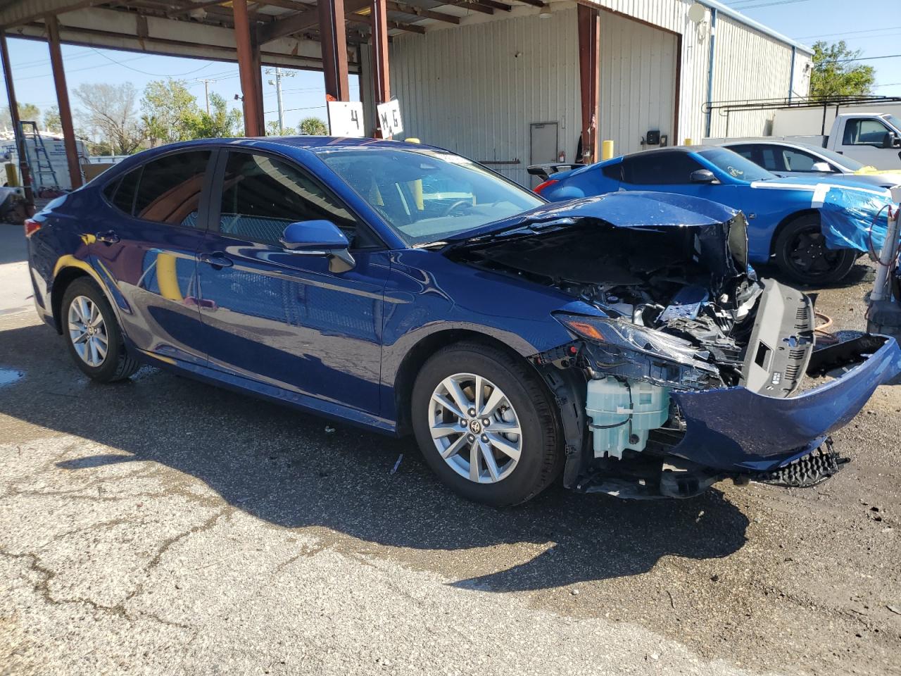 2025 Toyota Camry VIN 4T1DAACK5SU049140 Copart auction photo, front end damage thumbnail 4