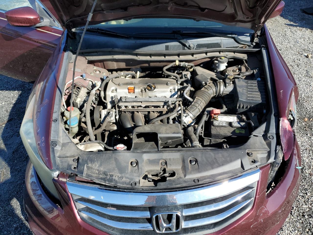 2012 Honda Accord VIN 1HGCP2F39CA241755 Copart auction photo, front end damage thumbnail 11