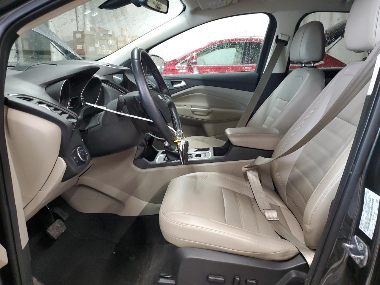 2017 Ford Escape VIN 1FMCU9JDXHUD21020 Copart auction photo, front end damage thumbnail 7