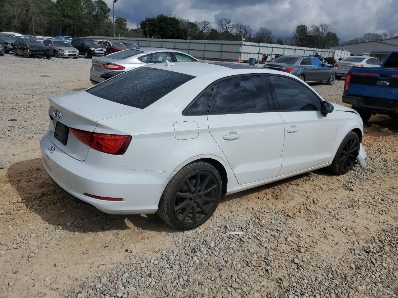 2016 Audi A3 VIN WAUA7GFF2G1028288 Copart auction photo, front end damage thumbnail 3