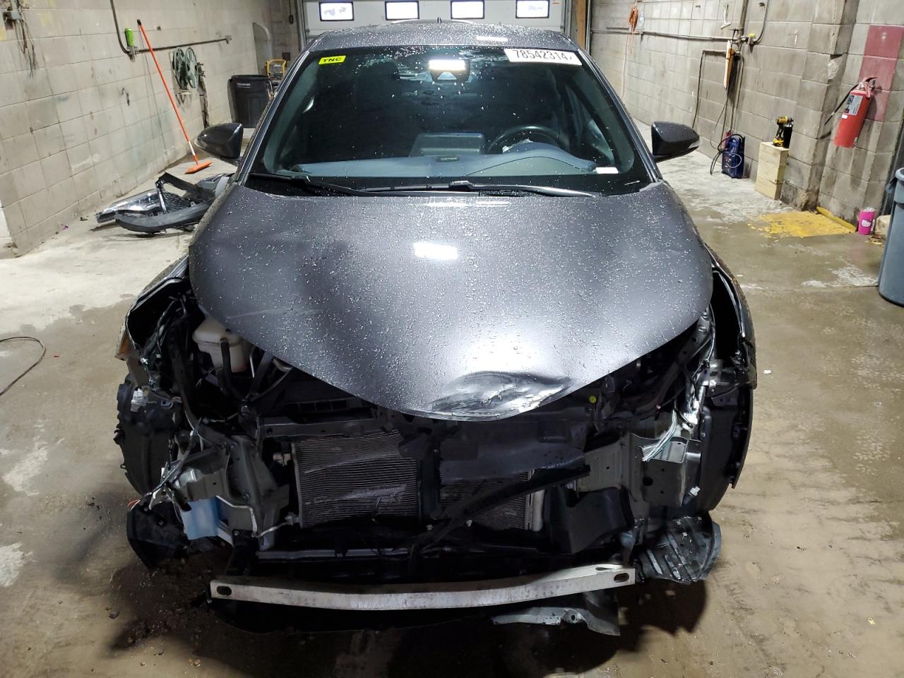2021 Toyota C-HR VIN NMTKHMBX6MR130675 Copart auction photo, front end damage thumbnail 5