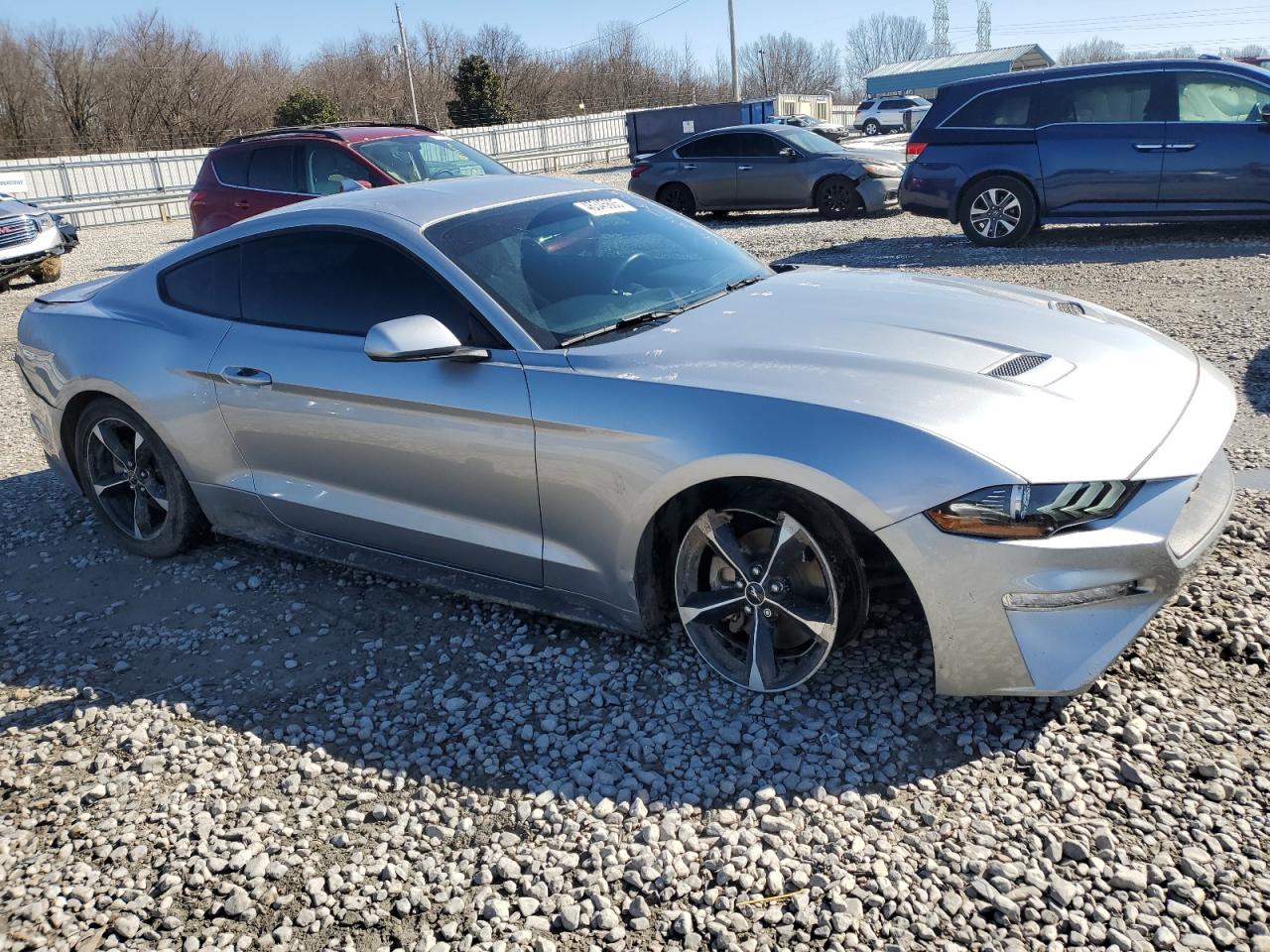 2020 Ford Mustang VIN 1FA6P8TH0L5172211 Copart auction photo, undercarriage / mechanical damage thumbnail 4