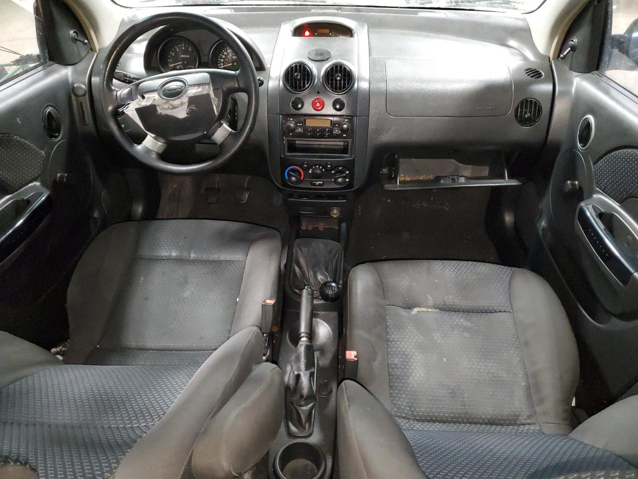 2007 Chevrolet Aveo VIN KL1TD66607B762461 Copart auction photo, undercarriage / all over damage thumbnail 8