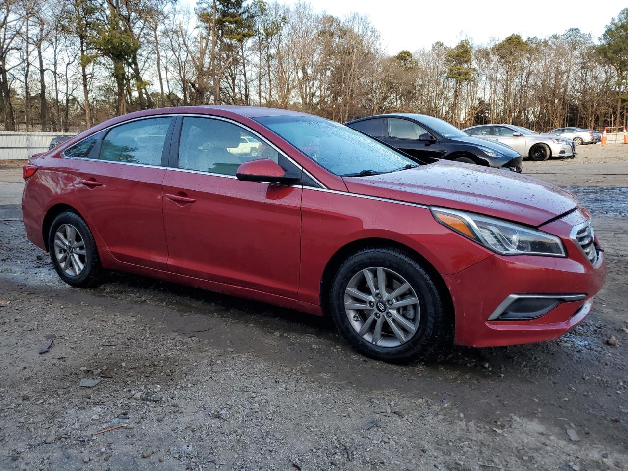 2017 Hyundai Sonata VIN 5NPE24AF0HH578821 Copart auction photo, front end damage thumbnail 4