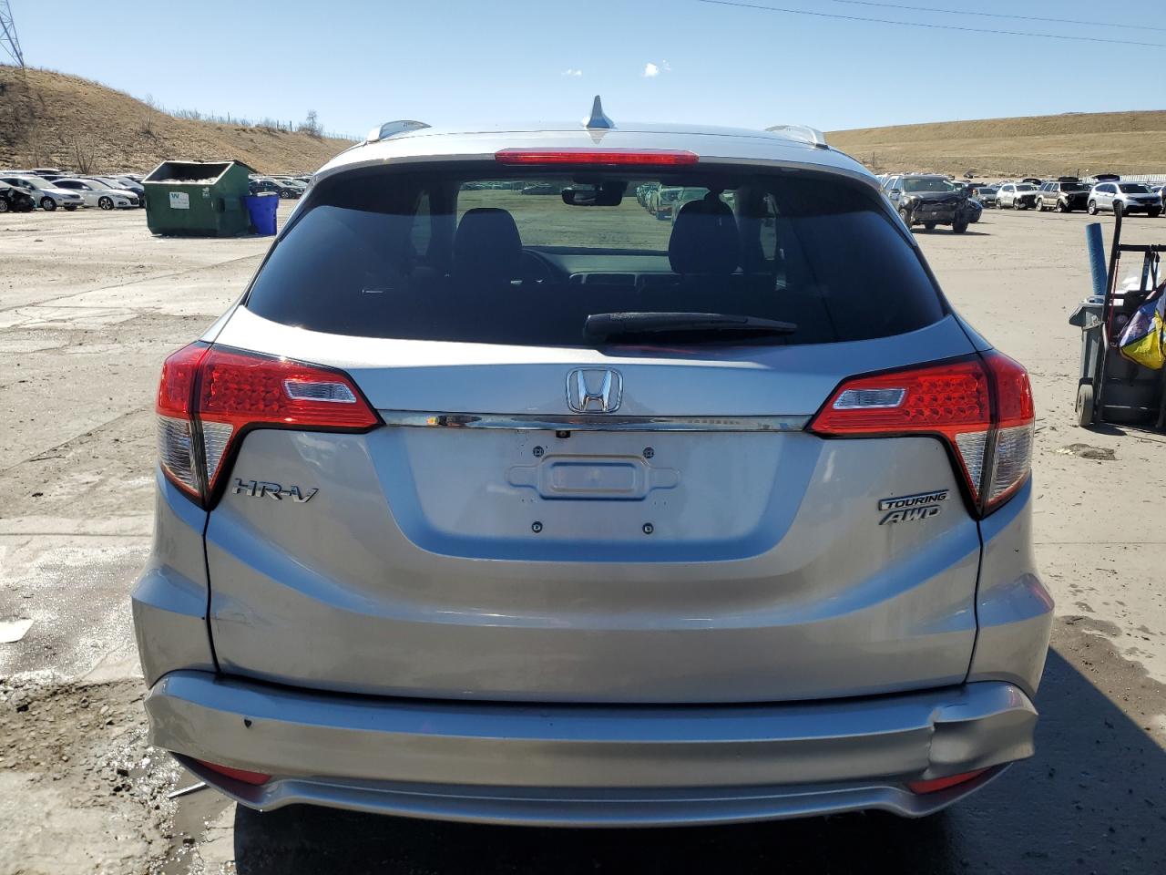 2019 Honda HR-V VIN 3CZRU6H9XKM710955 Copart auction photo, front end / rear end damage thumbnail 6