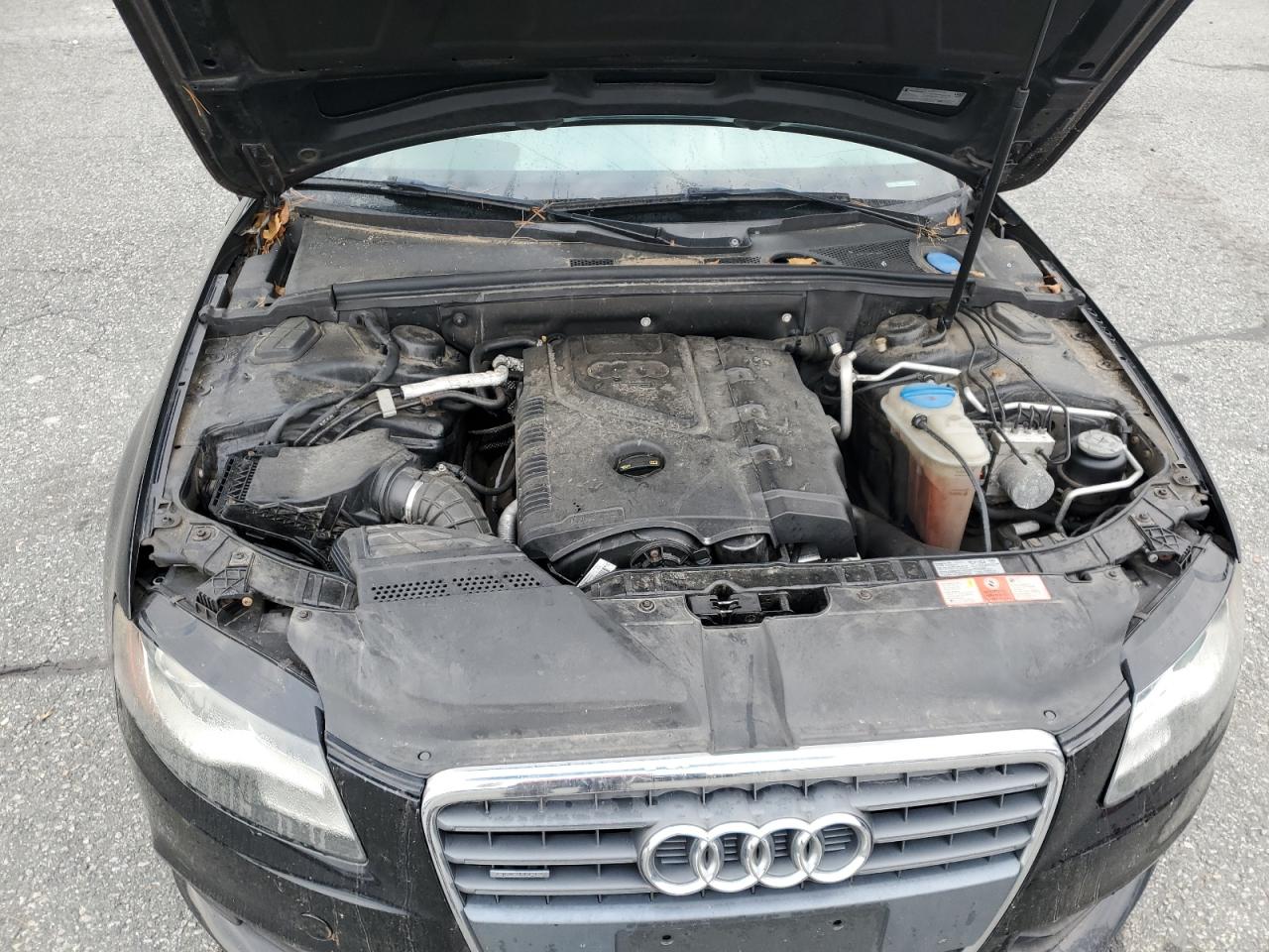 2010 Audi A4 VIN WAUFFAFL9AN015470 Copart auction photo, side / top/roof damage thumbnail 12