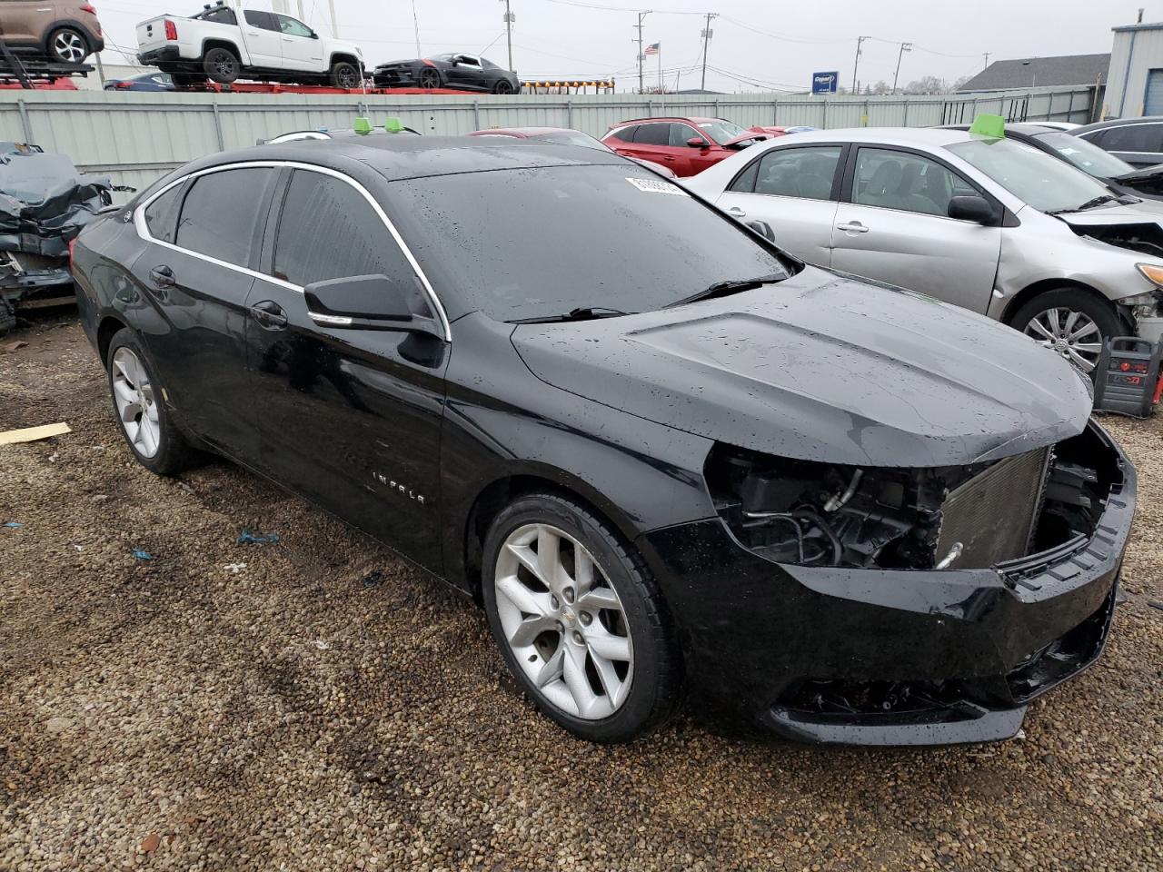 2014 Chevrolet Impala VIN 2G1125S36E9150090 Copart auction photo, front end damage thumbnail 4