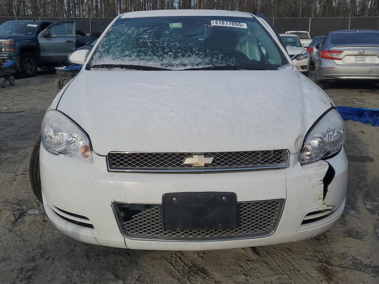 2012 Chevrolet Impala VIN 2G1WB5E32C1285693 Copart auction photo, side / front end damage thumbnail 5