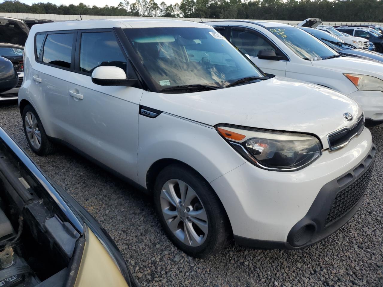 2015 KIA Soul VIN KNDJP3A5XF7209032 Copart auction photo, water/flood damage thumbnail 4