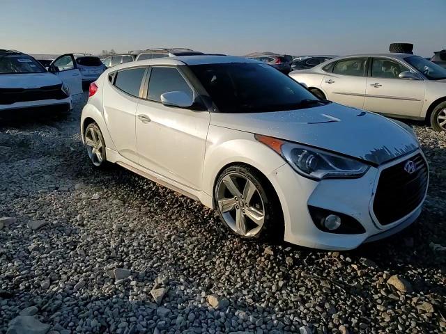2013 Hyundai Veloster VIN KMHTC6AE0DU123230 Copart auction photo, front end damage thumbnail 13