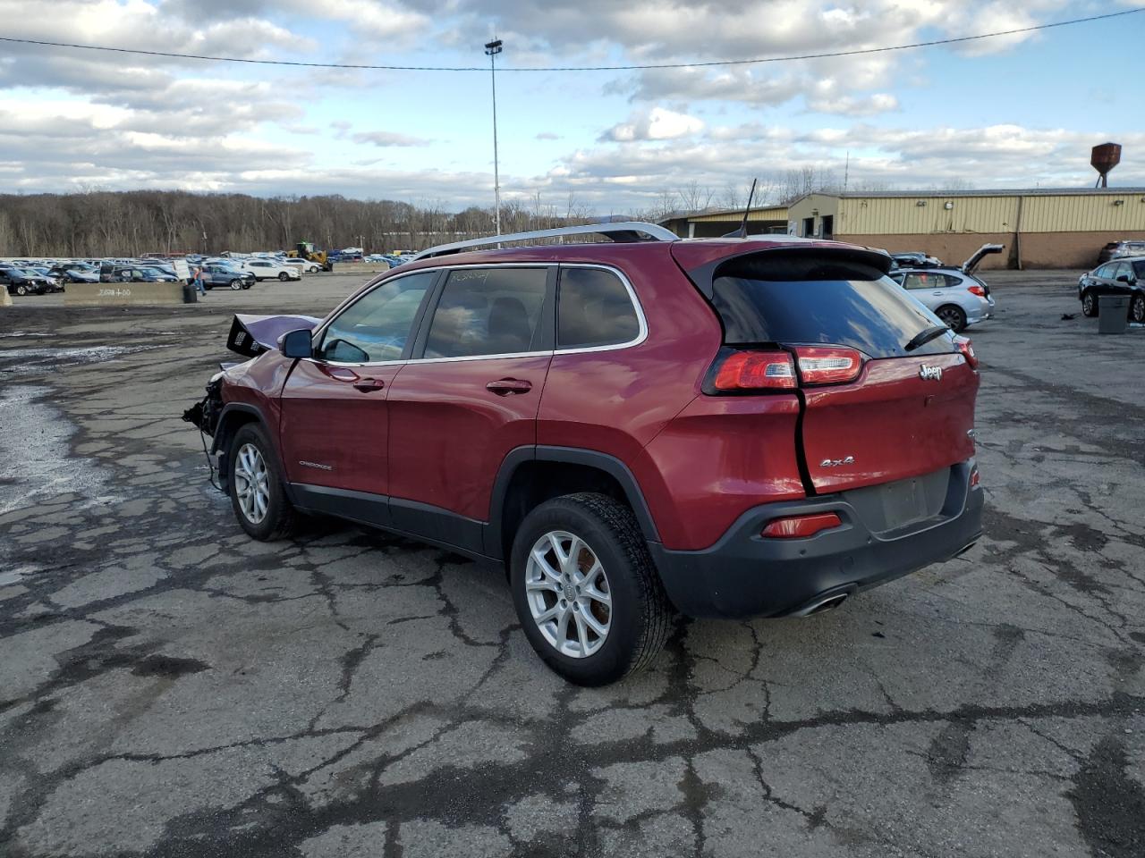 2017 Jeep Grand Cherokee VIN 1C4PJMCS8HW614349 Copart auction photo, all over damage thumbnail 2