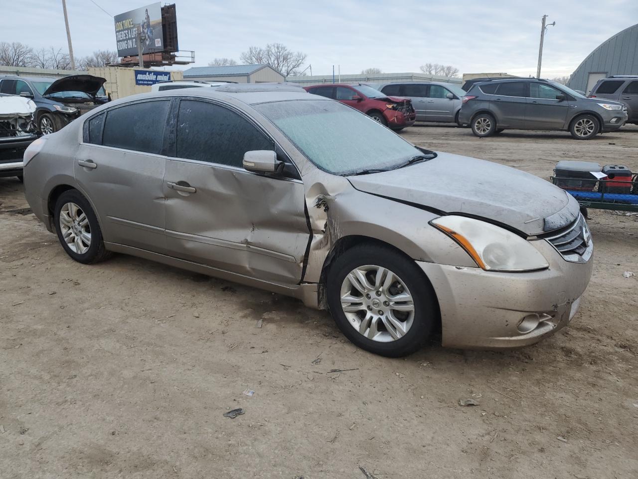 2012 Nissan Altima VIN 1N4AL2AP1CN437702 Copart auction photo, side / front end damage thumbnail 4
