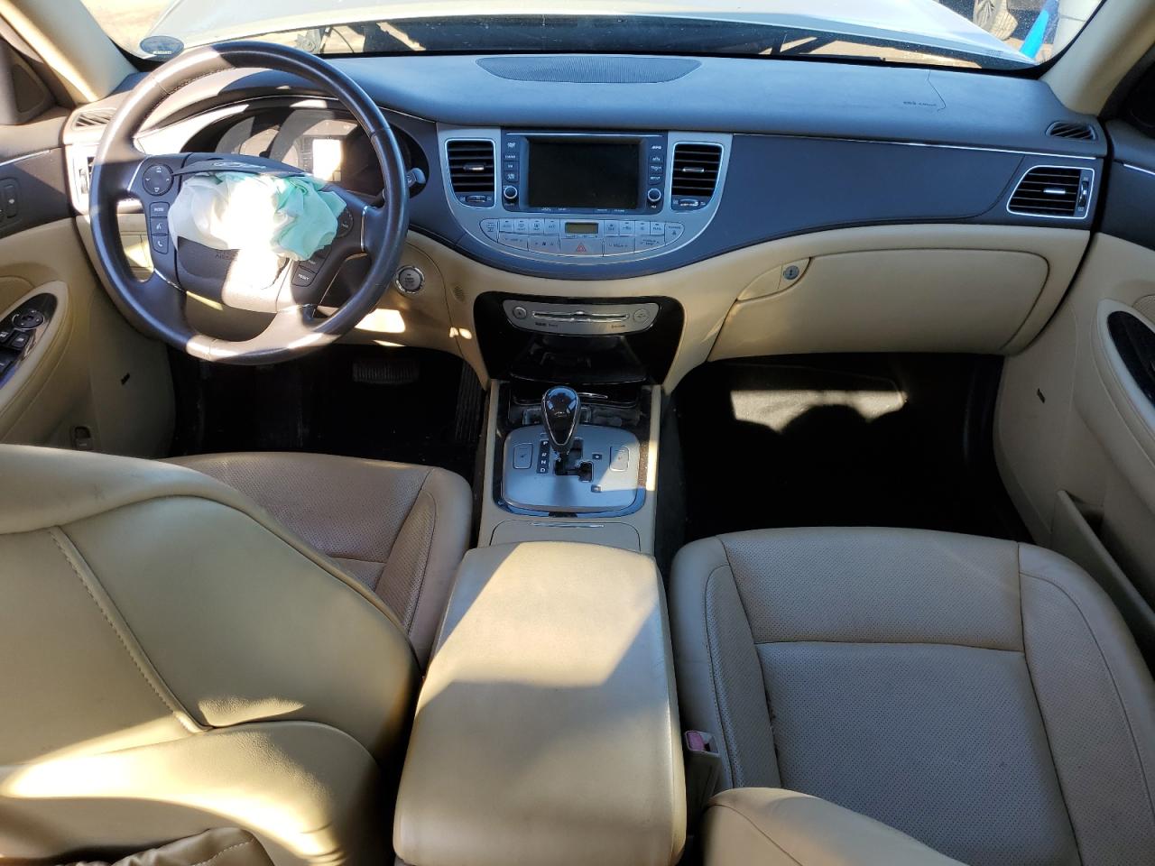 2010 Hyundai Genesis VIN KMHGC4DE7AU075237 Copart auction photo, front end damage thumbnail 8