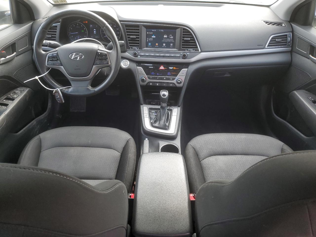 2018 Hyundai Elantra VIN 5NPD84LF4JH386802 Copart auction photo, rear end / minor dent/scratches damage thumbnail 8