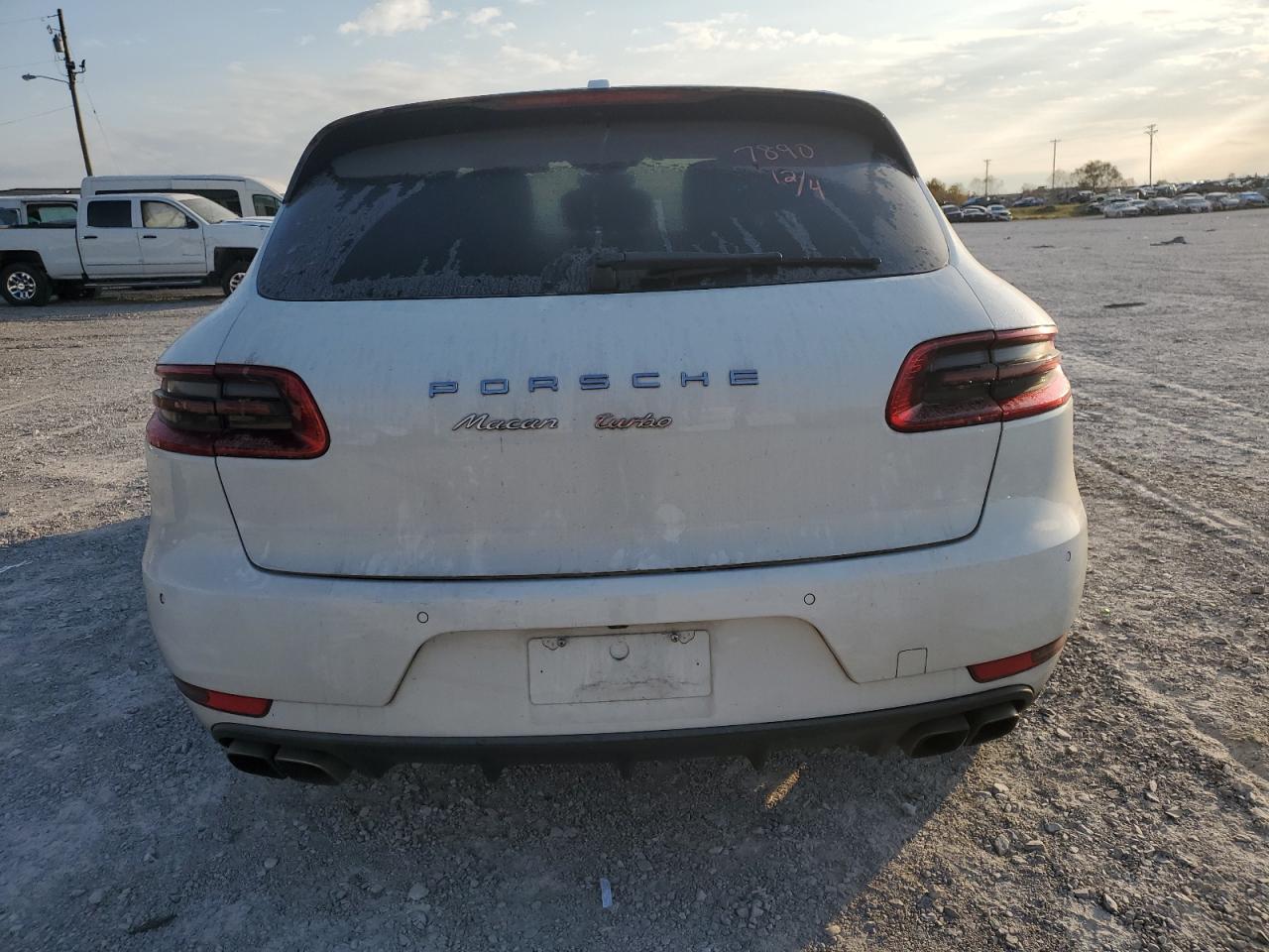 2015 Porsche Macan VIN WP1AF2A54FLB47890 Copart auction photo, front end damage thumbnail 6