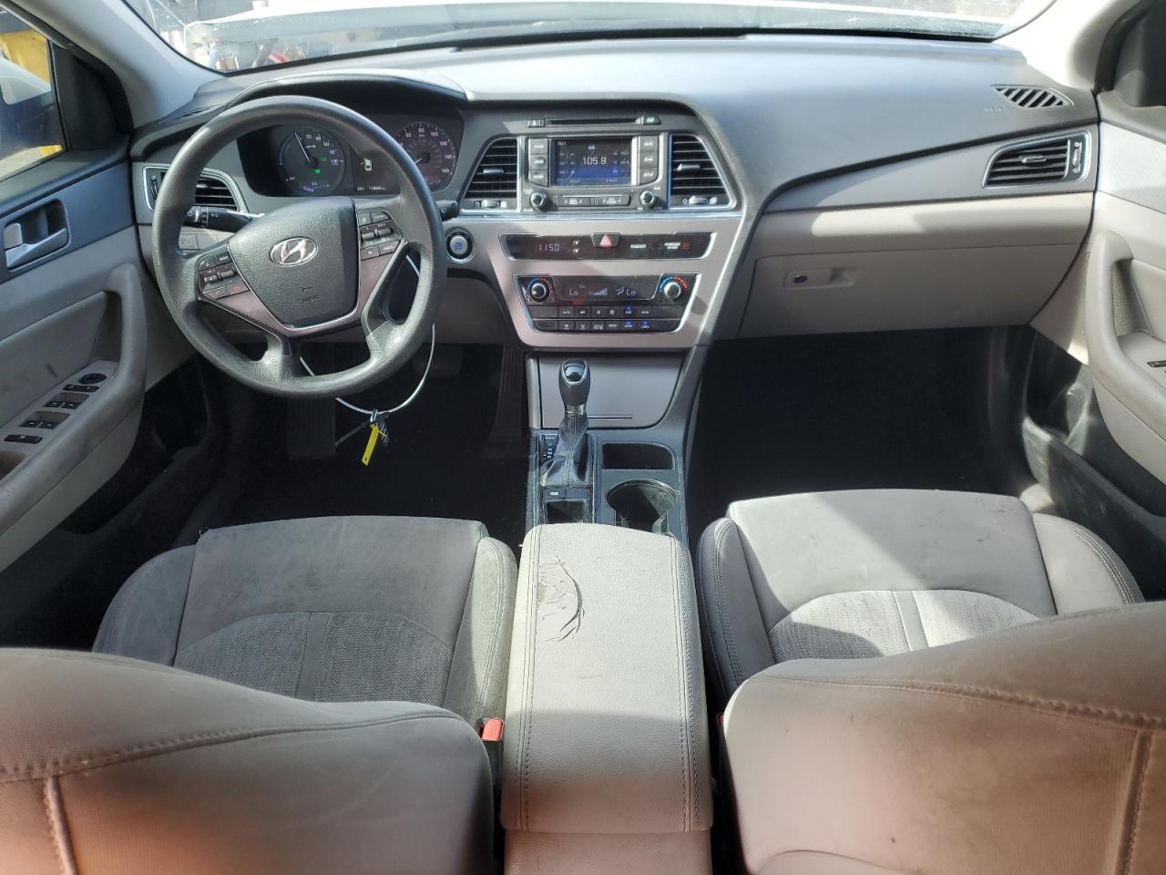 2016 Hyundai Sonata VIN KMHE24L15GA041994 Copart auction photo, front end / minor dent/scratches damage thumbnail 8
