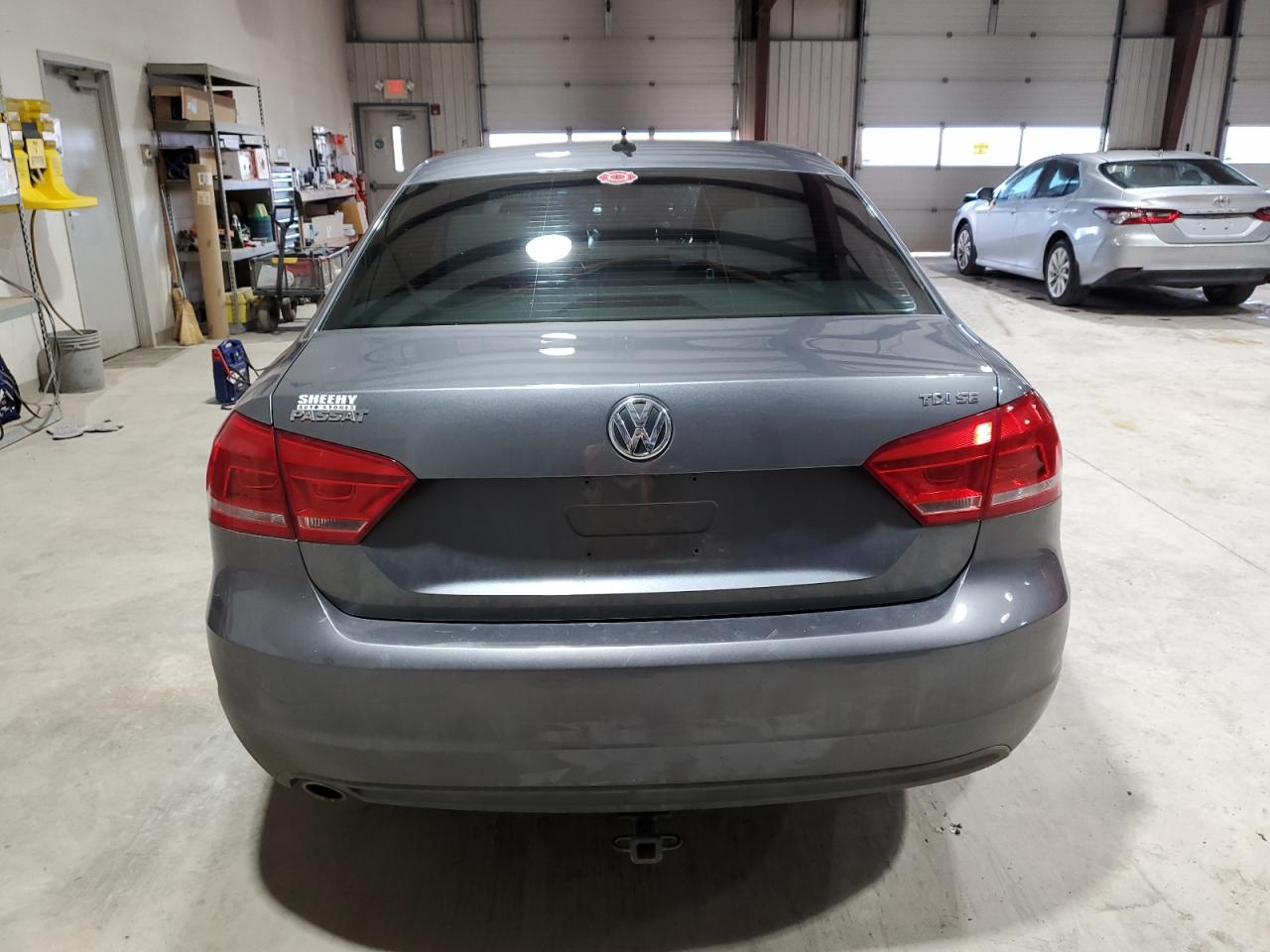 2014 Volkswagen Passat VIN 1VWBN7A31EC094419 Copart auction photo, front end / side damage thumbnail 6