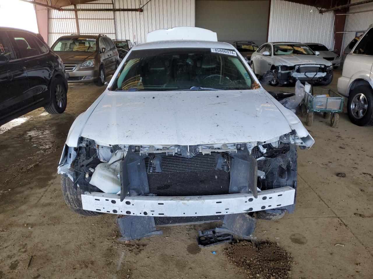 2017 Chrysler 300 VIN 2C3CCAAG6HH512170 Copart auction photo, front end / all over damage thumbnail 5