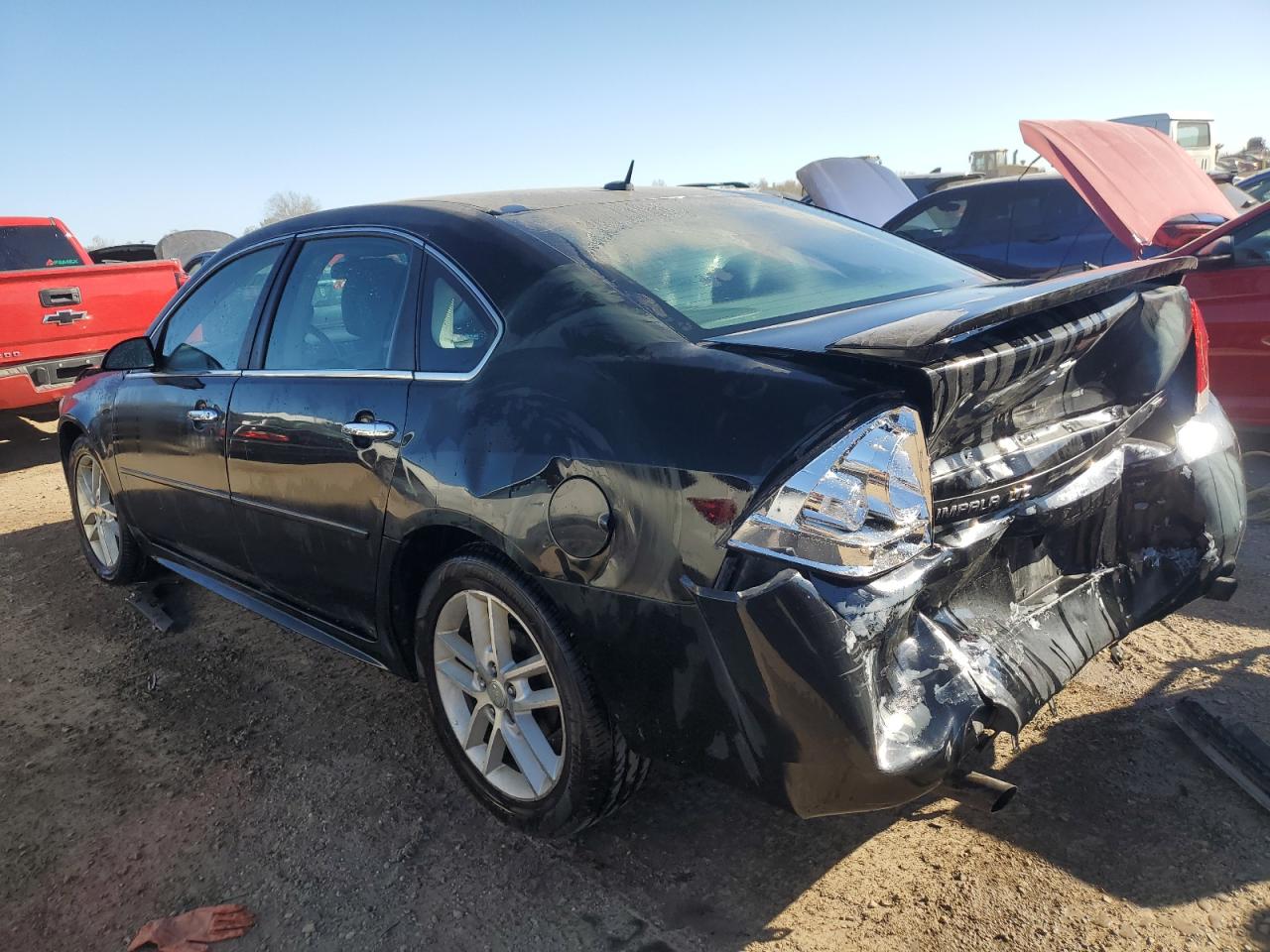 2014 Chevrolet Impala VIN 2G1WC5E34E1172506 Copart auction photo, front end damage thumbnail 2